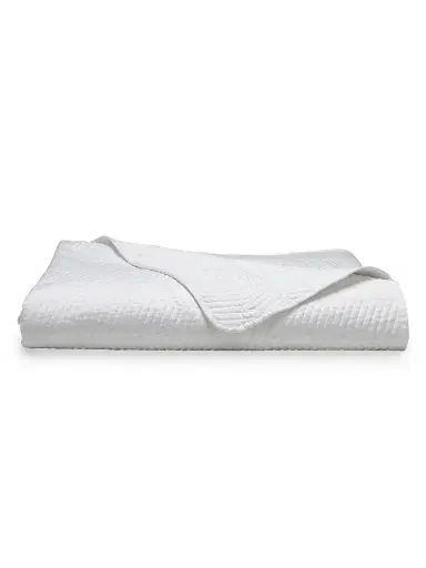 Anne de Solène Lutece Quilted Sateen Coverlet | Thumbnail 1 Anne de Solène Lutece Quilted Sateen Coverlet | Thumbnail 1