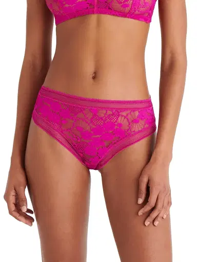 Eres Women's Tisane Lace Tanga Briefs - Rose Petal - Size 8 | Thumbnail 3 Eres Women's Tisane Lace Tanga Briefs - Rose Petal - Size 8 | Thumbnail 3
