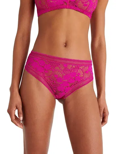 Eres Women's Tisane Lace Tanga Briefs - Rose Petal - Size 8 | Thumbnail 5 Eres Women's Tisane Lace Tanga Briefs - Rose Petal - Size 8 | Thumbnail 5