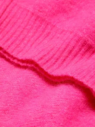 American Vintage Women's Vito Marled Sweater - Rose Fluo Chine | Thumbnail 7 American Vintage Women's Vito Marled Sweater - Rose Fluo Chine | Thumbnail 7