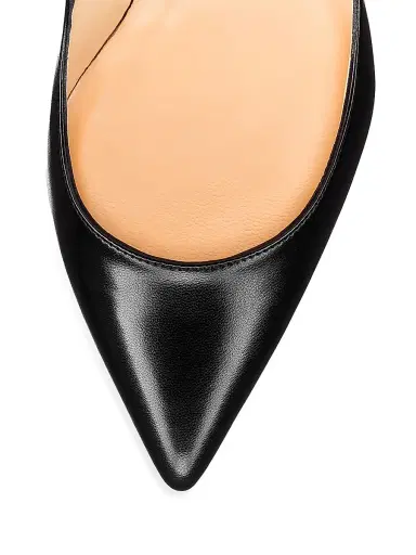 Christian Louboutin Women's Pigalle 100MM Nappa Leather Pumps - Black | Thumbnail 5 Christian Louboutin Women's Pigalle 100MM Nappa Leather Pumps - Black | Thumbnail 5
