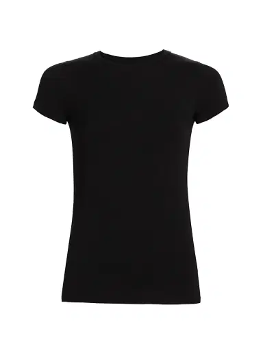 Majestic Filatures Women's Soft Touch Crewneck T-Shirt - Noir | Thumbnail 1 Majestic Filatures Women's Soft Touch Crewneck T-Shirt - Noir | Thumbnail 1