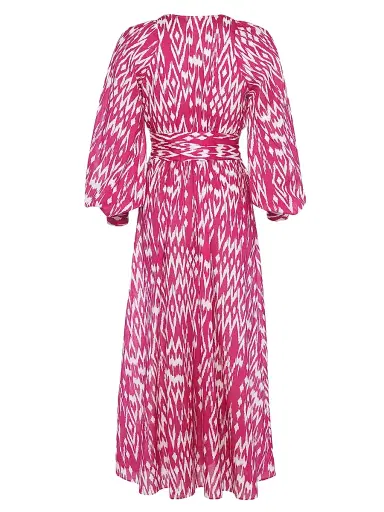 ERES Women's Tornado Maxi Dress - Imprime Wind Sunset | Thumbnail 2 ERES Women's Tornado Maxi Dress - Imprime Wind Sunset | Thumbnail 2