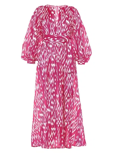 ERES Women's Tornado Maxi Dress - Imprime Wind Sunset | Thumbnail 1 ERES Women's Tornado Maxi Dress - Imprime Wind Sunset | Thumbnail 1