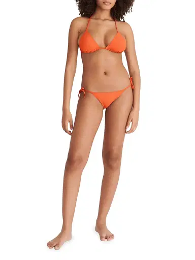 ERES Women's Malou Low-Rise Side-Tie Bikini Bottom - Noir | Thumbnail 2 ERES Women's Malou Low-Rise Side-Tie Bikini Bottom - Noir | Thumbnail 2