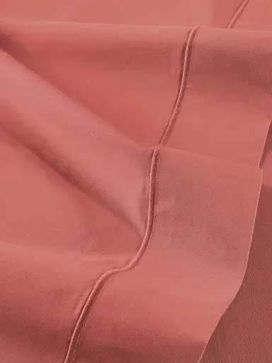 Anne de Solène Vexin Cotton Sheet & Pillowcase Collection - Terracotta King | Thumbnail 8 Anne de Solène Vexin Cotton Sheet & Pillowcase Collection - Terracotta King | Thumbnail 8
