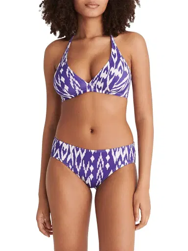 ERES Women's Storm Printed Full-Cup Triangle Bikini Top - Imprime Wind Flashy | Thumbnail 3 ERES Women's Storm Printed Full-Cup Triangle Bikini Top - Imprime Wind Flashy | Thumbnail 3