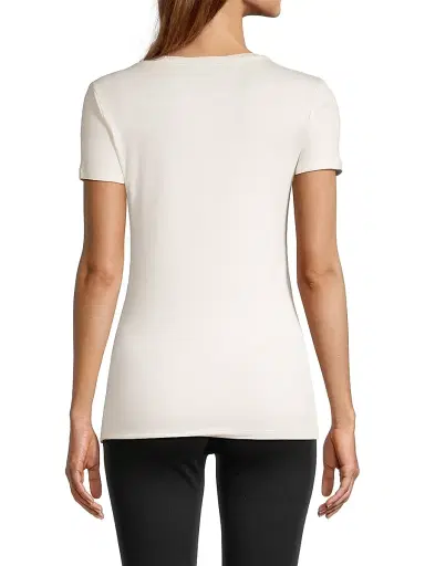 Majestic Filatures Women's Soft Touch T-Shirt - Cream | Thumbnail 5 Majestic Filatures Women's Soft Touch T-Shirt - Cream | Thumbnail 5