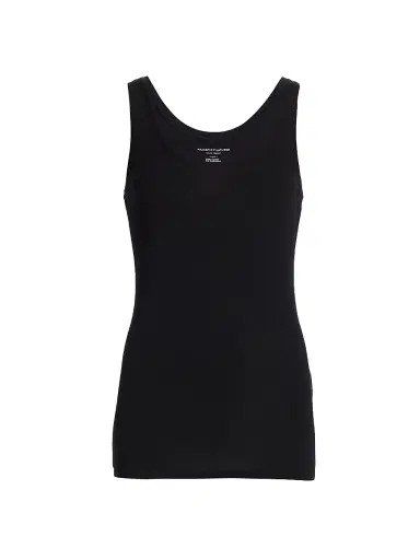 Majestic Filatures Women's Soft Touch Scoop-Neck Tank - Noir | Thumbnail 1 Majestic Filatures Women's Soft Touch Scoop-Neck Tank - Noir | Thumbnail 1