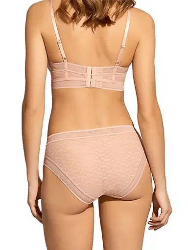 Eres Women's Courbe Logo Mesh Bra - Make Up - Size 34C | Thumbnail 3 Eres Women's Courbe Logo Mesh Bra - Make Up - Size 34C | Thumbnail 3