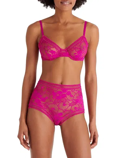ERES Women's Chataigne Lace Full-Cup Bra - Rose Petale | Thumbnail 3 ERES Women's Chataigne Lace Full-Cup Bra - Rose Petale | Thumbnail 3