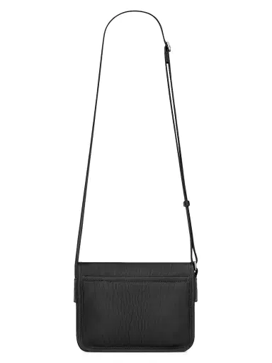 Saint Laurent Men's Niki Small Messenger Bag in Grained Lambskin - Black | Thumbnail 6 Saint Laurent Men's Niki Small Messenger Bag in Grained Lambskin - Black | Thumbnail 6