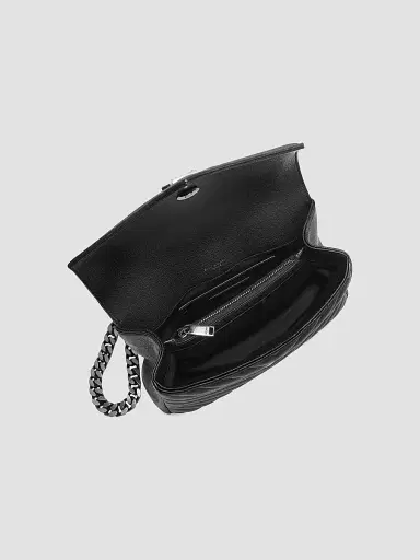 Saint Laurent Women's College in Quilted Leather - Nero | Thumbnail 3 Saint Laurent Women's College in Quilted Leather - Nero | Thumbnail 3
