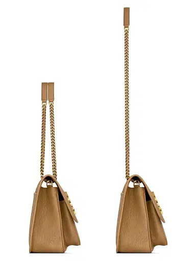 Saint Laurent Women's Niki Shoulder Bag in Grained Lambskin - Blanc Vintage | Thumbnail 10 Saint Laurent Women's Niki Shoulder Bag in Grained Lambskin - Blanc Vintage | Thumbnail 10