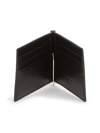 Saint Laurent Men's Grain Leather Bifold Wallet - Black | Thumbnail 2 Saint Laurent Men's Grain Leather Bifold Wallet - Black | Thumbnail 2