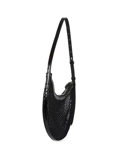 ALAIA Women's One Piece Demi Shoulder Bag - Noir | Thumbnail 5 ALAIA Women's One Piece Demi Shoulder Bag - Noir | Thumbnail 5