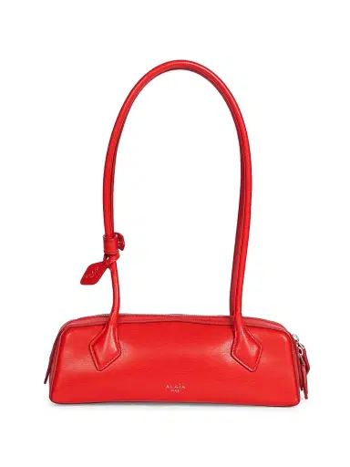 Alaïa Women's Le Teckel Leather Shoulder Bag - Brun | Thumbnail 17 Alaïa Women's Le Teckel Leather Shoulder Bag - Brun | Thumbnail 17