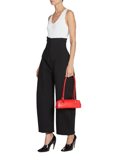 Alaïa Women's Le Teckel Leather Shoulder Bag - Brun | Thumbnail 19 Alaïa Women's Le Teckel Leather Shoulder Bag - Brun | Thumbnail 19