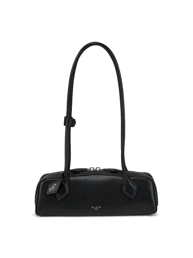 Alaïa Women's Le Teckel Leather Shoulder Bag - Brun | Thumbnail 6 Alaïa Women's Le Teckel Leather Shoulder Bag - Brun | Thumbnail 6