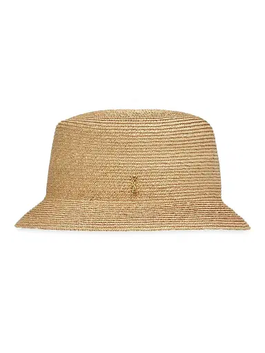 Saint Laurent Women's Maglina Straw Bucket Hat - Rope | Thumbnail 2 Saint Laurent Women's Maglina Straw Bucket Hat - Rope | Thumbnail 2