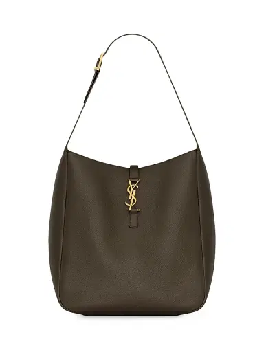 Saint Laurent Women's Le 5 à 7 Supple Shoulder Bag in Smooth Leather - Brown | Thumbnail 22 Saint Laurent Women's Le 5 à 7 Supple Shoulder Bag in Smooth Leather - Brown | Thumbnail 22
