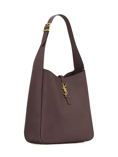 Saint Laurent Women's Le 5 à 7 Supple Shoulder Bag in Smooth Leather - Brown | Thumbnail 4 Saint Laurent Women's Le 5 à 7 Supple Shoulder Bag in Smooth Leather - Brown | Thumbnail 4