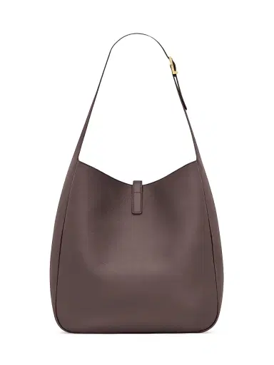 Saint Laurent Women's Le 5 à 7 Supple Shoulder Bag in Smooth Leather - Brown | Thumbnail 5 Saint Laurent Women's Le 5 à 7 Supple Shoulder Bag in Smooth Leather - Brown | Thumbnail 5