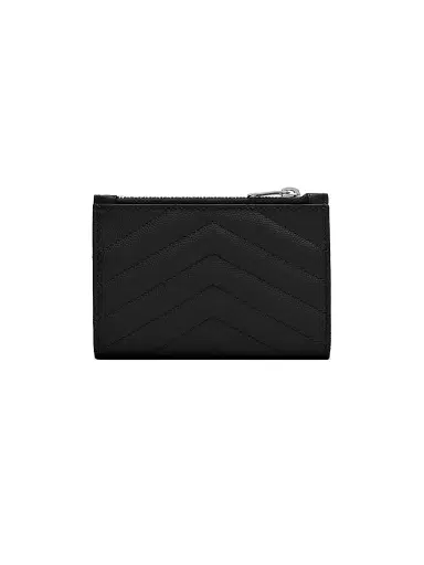 Saint Laurent Women's Cassandre Matelasse Fragments Zipped Bi-fold Wallet | Thumbnail 2 Saint Laurent Women's Cassandre Matelasse Fragments Zipped Bi-fold Wallet | Thumbnail 2