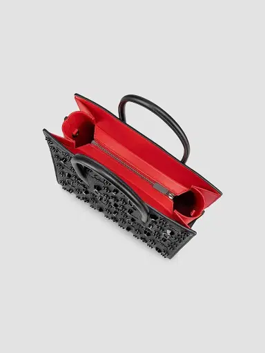 Christian Louboutin Women's Paloma Tote Bag - Black | Thumbnail 2 Christian Louboutin Women's Paloma Tote Bag - Black | Thumbnail 2