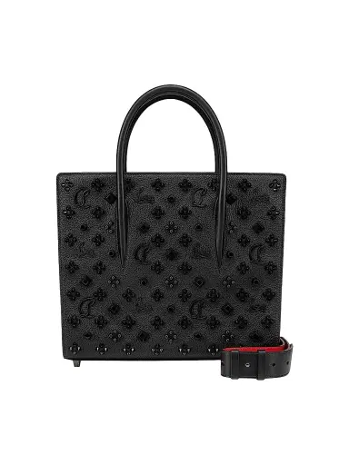 Christian Louboutin Women's Paloma Tote Bag - Black | Thumbnail 1 Christian Louboutin Women's Paloma Tote Bag - Black | Thumbnail 1