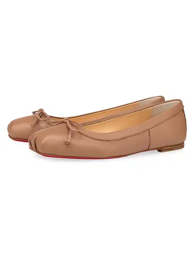 Christian Louboutin Women's Mamadrague Flats - Beige - Size 12 | Thumbnail 2 Christian Louboutin Women's Mamadrague Flats - Beige - Size 12 | Thumbnail 2