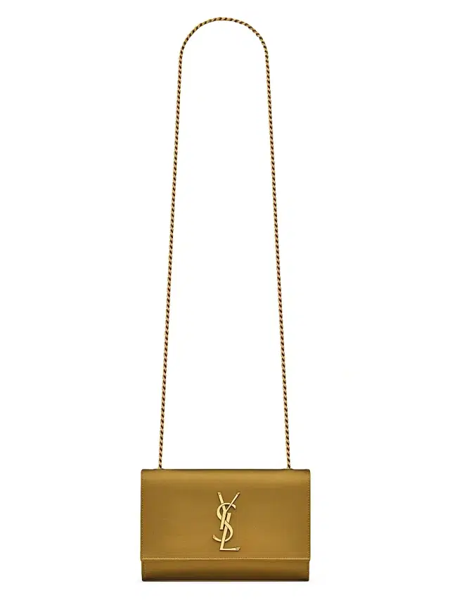 Women's Kate Crossbody Bag in Satin - Jungle Women's Kate Crossbody Bag in Satin - Jungle