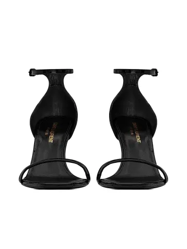 Saint Laurent Women's Opyum Sandals in Patent Leather | Thumbnail 3 Saint Laurent Women's Opyum Sandals in Patent Leather | Thumbnail 3