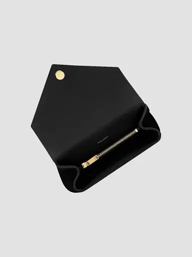 Saint Laurent Women's College Medium Shoulder Bag in Quilted Leather - Nero | Thumbnail 4 Saint Laurent Women's College Medium Shoulder Bag in Quilted Leather - Nero | Thumbnail 4