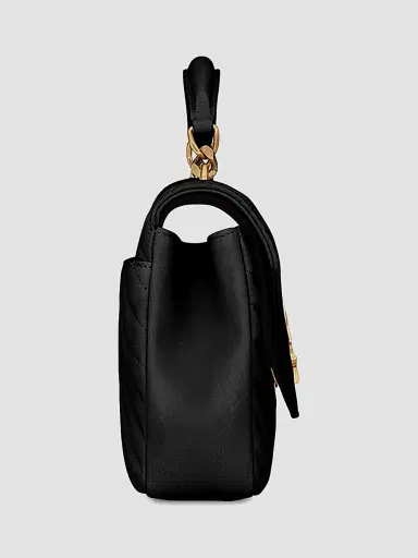 Saint Laurent Women's College Medium Shoulder Bag in Quilted Leather - Nero | Thumbnail 6 Saint Laurent Women's College Medium Shoulder Bag in Quilted Leather - Nero | Thumbnail 6