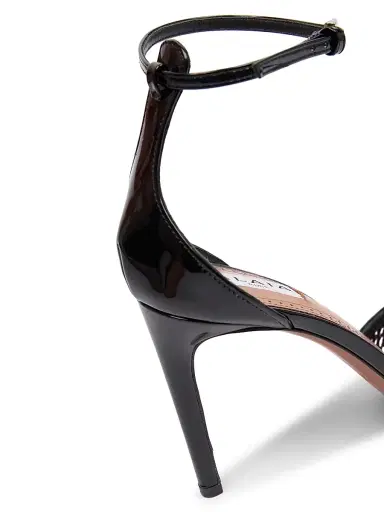 ALAIA Women's 90MM Mesh & Leather Pumps - Noir | Thumbnail 6 ALAIA Women's 90MM Mesh & Leather Pumps - Noir | Thumbnail 6