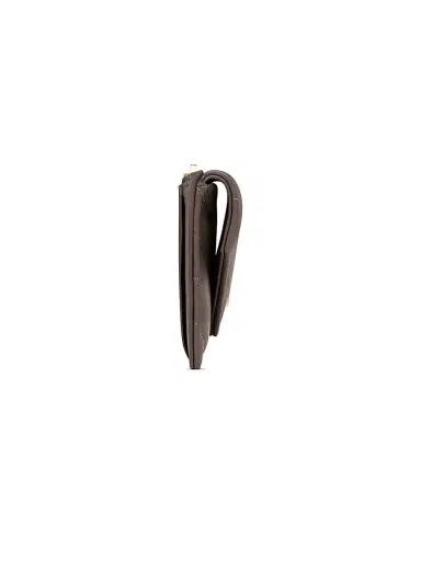 Saint Laurent Women's Cassandre Matelasse Fragments Flap Card Case in Quilted Lambskin - Urban Grey | Thumbnail 3 Saint Laurent Women's Cassandre Matelasse Fragments Flap Card Case in Quilted Lambskin - Urban Grey | Thumbnail 3