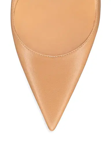 Christian Louboutin Women's Condora 85MM Leather Pumps - Beige | Thumbnail 5 Christian Louboutin Women's Condora 85MM Leather Pumps - Beige | Thumbnail 5