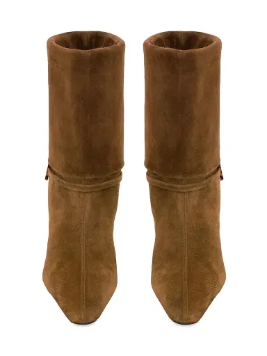 Saint Laurent Women's Niki Booties in Suede | Thumbnail 3 Saint Laurent Women's Niki Booties in Suede | Thumbnail 3