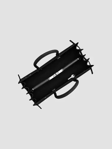 Saint Laurent Women's Sac De Jour Small in Grained Leather - Nero | Thumbnail 4 Saint Laurent Women's Sac De Jour Small in Grained Leather - Nero | Thumbnail 4