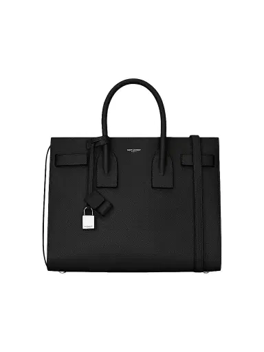 Saint Laurent Women's Sac De Jour Small in Grained Leather - Nero | Thumbnail 1 Saint Laurent Women's Sac De Jour Small in Grained Leather - Nero | Thumbnail 1