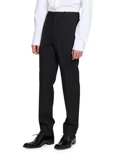 Saint Laurent Men's Pants in Wool Gabardine | Thumbnail 5 Saint Laurent Men's Pants in Wool Gabardine | Thumbnail 5