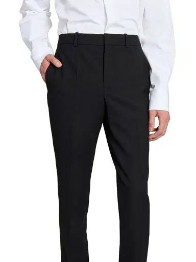 Saint Laurent Men's Pants in Wool Gabardine | Thumbnail 7 Saint Laurent Men's Pants in Wool Gabardine | Thumbnail 7
