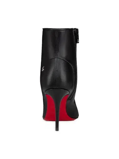 Christian Louboutin Women's Sporty Kate Booty 80MM Leather Boots - Black | Thumbnail 3 Christian Louboutin Women's Sporty Kate Booty 80MM Leather Boots - Black | Thumbnail 3