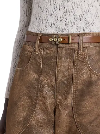 Isabel Marant Women's Valdez Embellished Leather Belt | Thumbnail 2 Isabel Marant Women's Valdez Embellished Leather Belt | Thumbnail 2