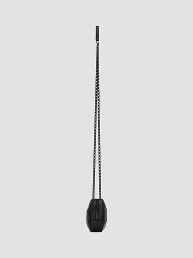 Saint Laurent Women's Mini Lou Bag In Quilted Leather - Black | Thumbnail 4 Saint Laurent Women's Mini Lou Bag In Quilted Leather - Black | Thumbnail 4