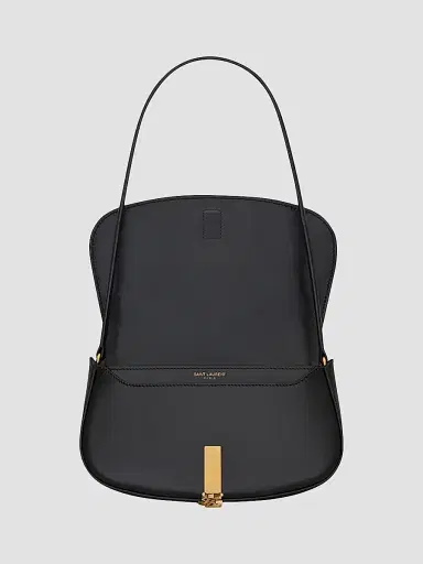Saint Laurent Women's Mini Voltaire in Box Shoulder Bag - Black | Thumbnail 3 Saint Laurent Women's Mini Voltaire in Box Shoulder Bag - Black | Thumbnail 3