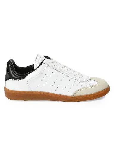 Isabel Marant Women's Bryce Leather Sneakers | Thumbnail 1 Isabel Marant Women's Bryce Leather Sneakers | Thumbnail 1