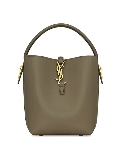 Saint Laurent Women's Le 37 Small Bucket Bag in Shiny Leather | Thumbnail 1 Saint Laurent Women's Le 37 Small Bucket Bag in Shiny Leather | Thumbnail 1
