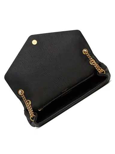 Saint Laurent Women's Calypso Bag in Grained Lambskin - Light Musk | Thumbnail 13 Saint Laurent Women's Calypso Bag in Grained Lambskin - Light Musk | Thumbnail 13